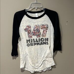 Alternative Black and White Long Sleeve Tee